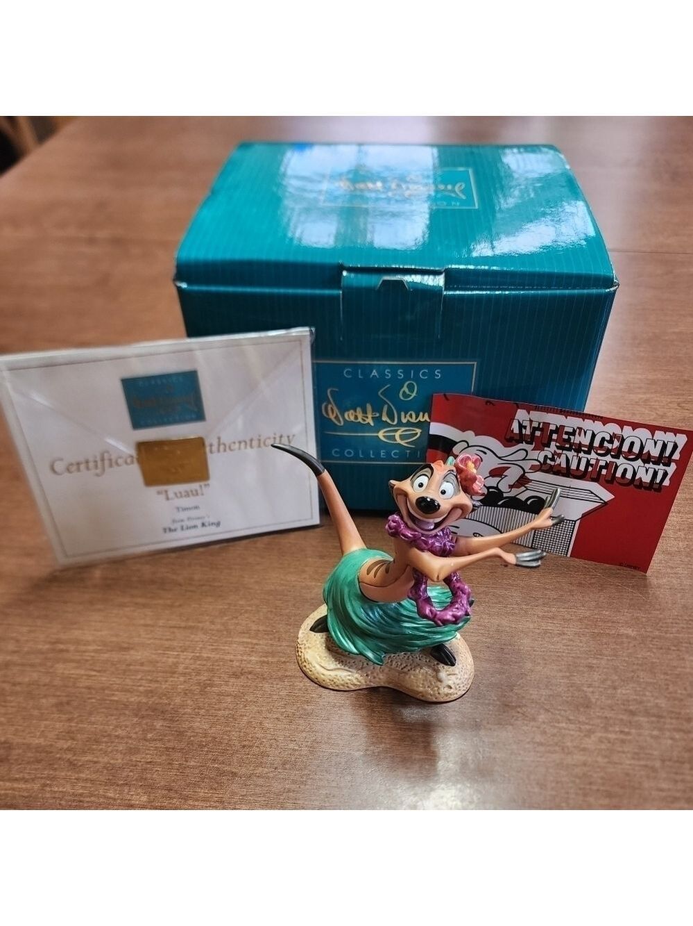 WDCC Luau! Timone From The Lion King Figurine